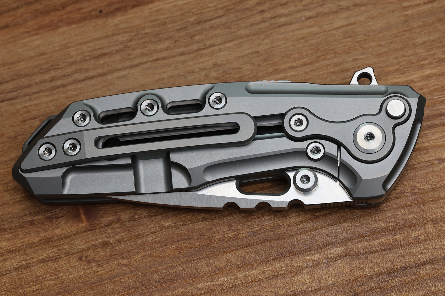 REATE T1000 V2 FLIPPER MILLED TITANIUM & RECURVE M390