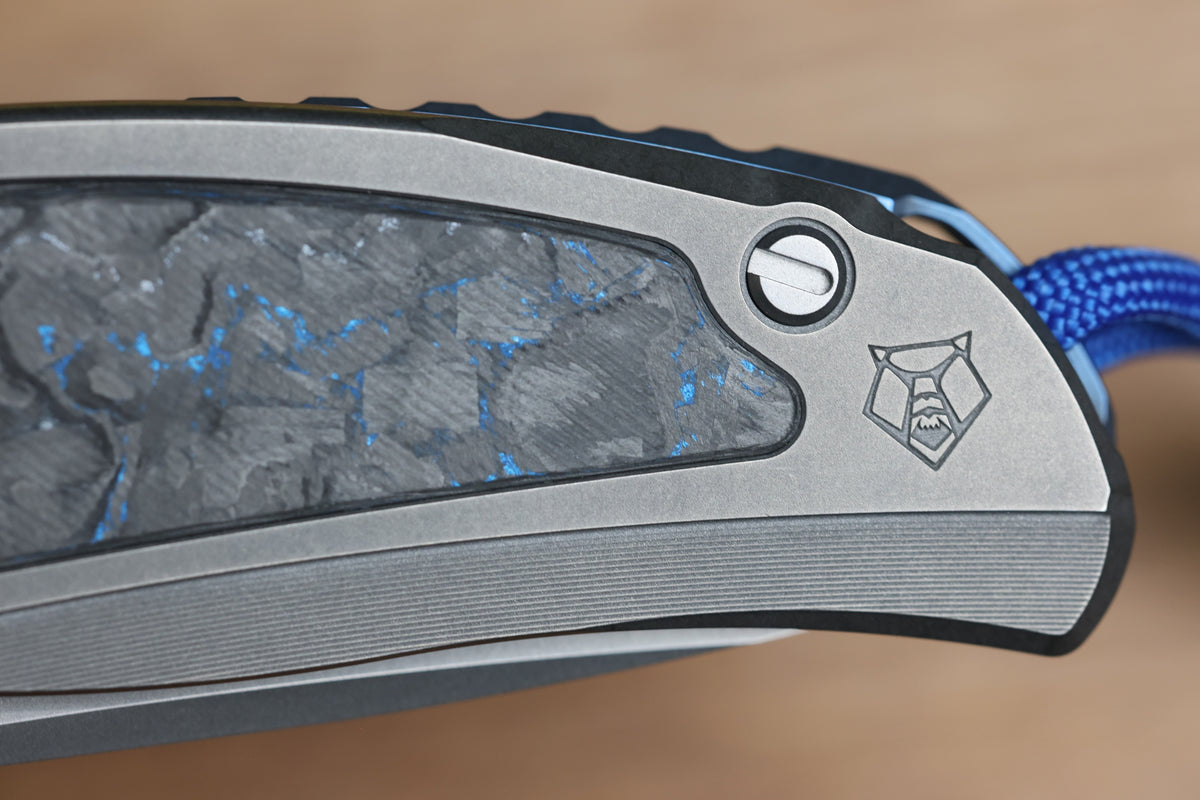SHIROGOROV F95NL FB SE 2026 - MAGNACUT BLADE - TITANIUM HANDLE - GLACIER TECHNOCARBO INLAY - MRBS