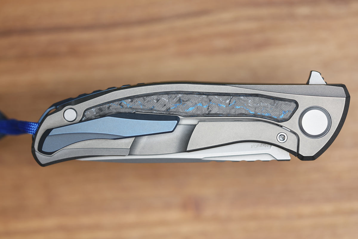 SHIROGOROV F95NL FB SE 2026 - MAGNACUT BLADE - TITANIUM HANDLE - GLACIER TECHNOCARBO INLAY - MRBS