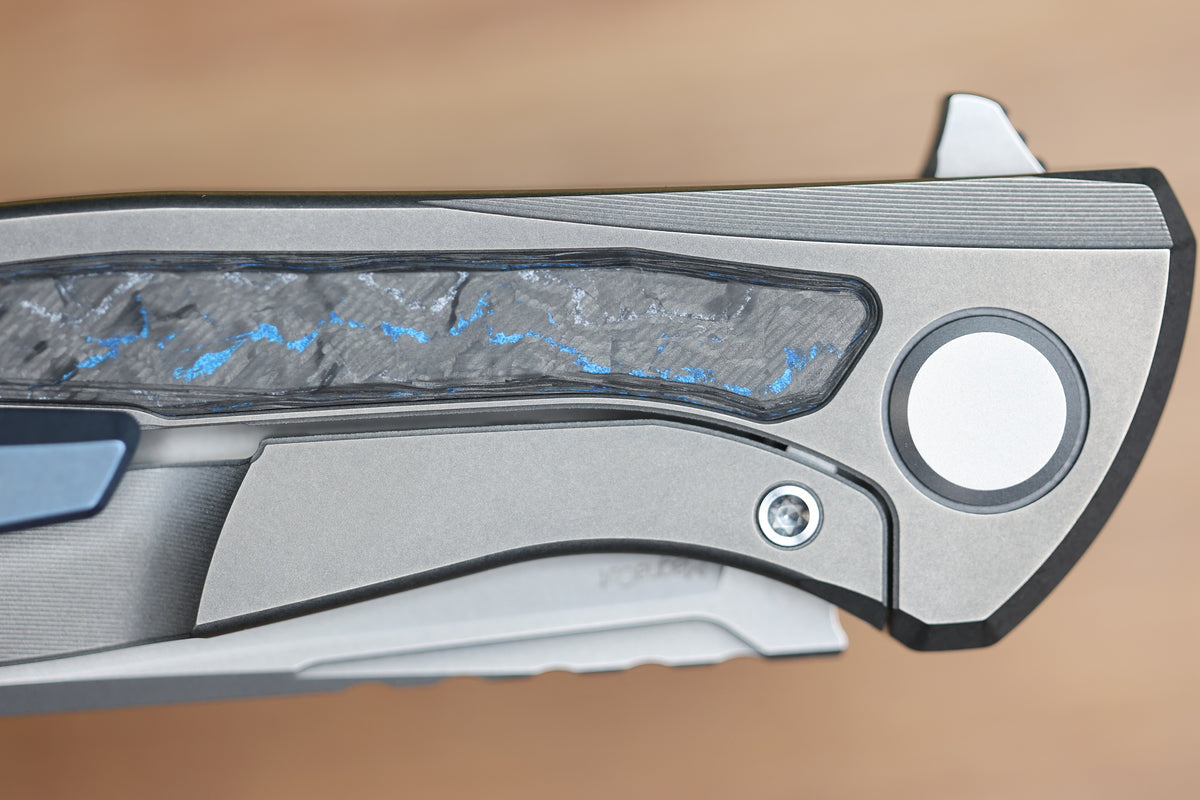 SHIROGOROV F95NL FB SE 2026 - MAGNACUT BLADE - TITANIUM HANDLE - GLACIER TECHNOCARBO INLAY - MRBS