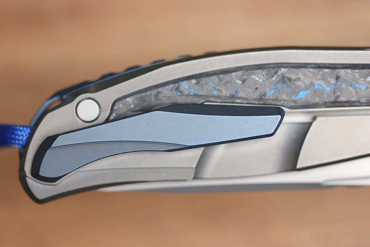SHIROGOROV F95NL FB SE 2026 - MAGNACUT BLADE - TITANIUM HANDLE - GLACIER TECHNOCARBO INLAY - MRBS