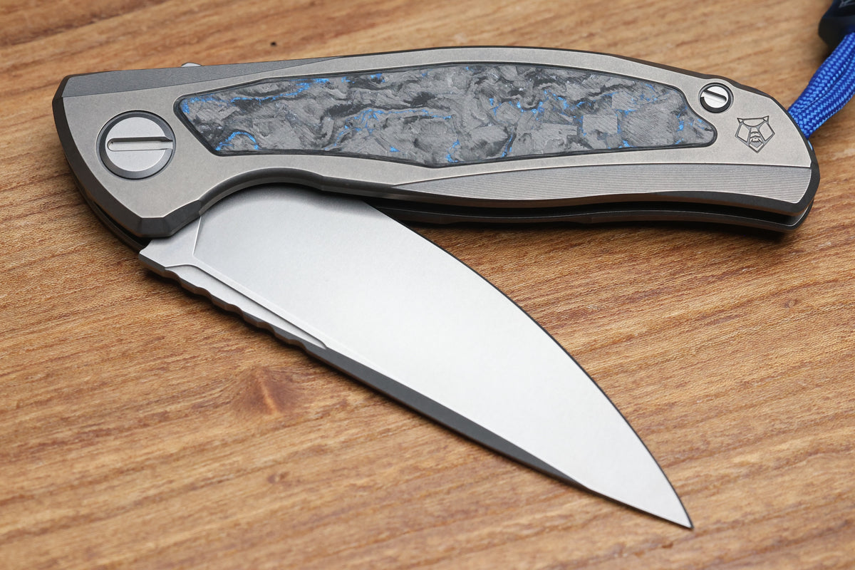 SHIROGOROV F95NL FB SE 2026 - MAGNACUT BLADE - TITANIUM HANDLE - GLACIER TECHNOCARBO INLAY - MRBS