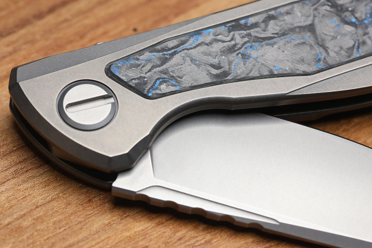 SHIROGOROV F95NL FB SE 2026 - MAGNACUT BLADE - TITANIUM HANDLE - GLACIER TECHNOCARBO INLAY - MRBS