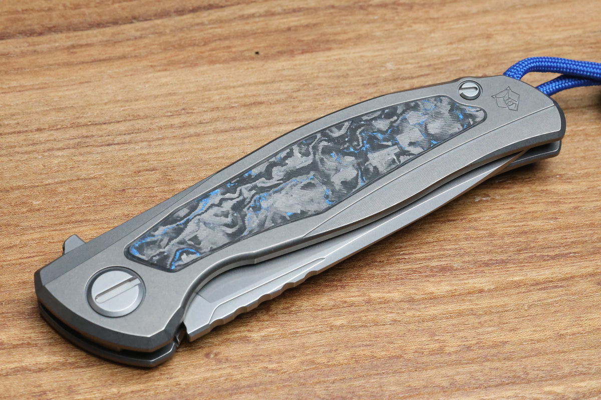 SHIROGOROV F95NL FB SE 2026 - MAGNACUT BLADE - TITANIUM HANDLE - GLACIER TECHNOCARBO INLAY - MRBS