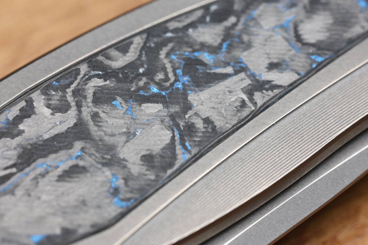 SHIROGOROV F95NL FB SE 2026 - MAGNACUT BLADE - TITANIUM HANDLE - GLACIER TECHNOCARBO INLAY - MRBS