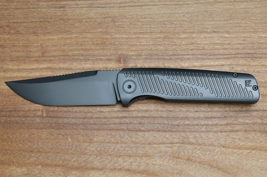 CUSTOM KNIFE FACTORY DLC YETI GNOME 2.0 TITANIUM & M398