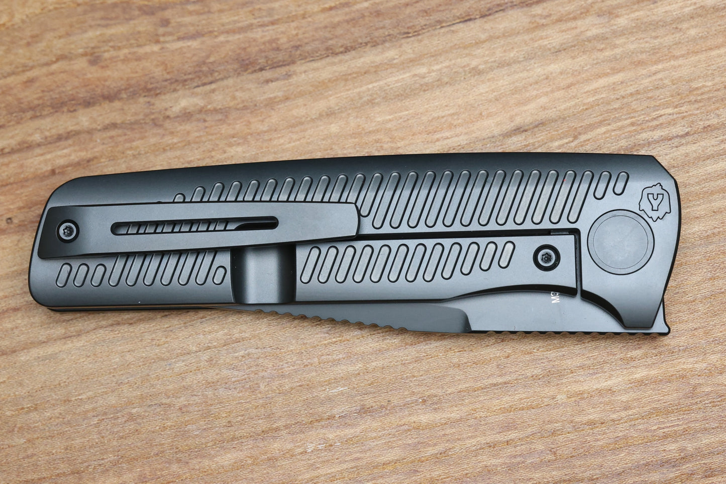 CUSTOM KNIFE FACTORY DLC YETI GNOME 2.0 TITANIUM & M398