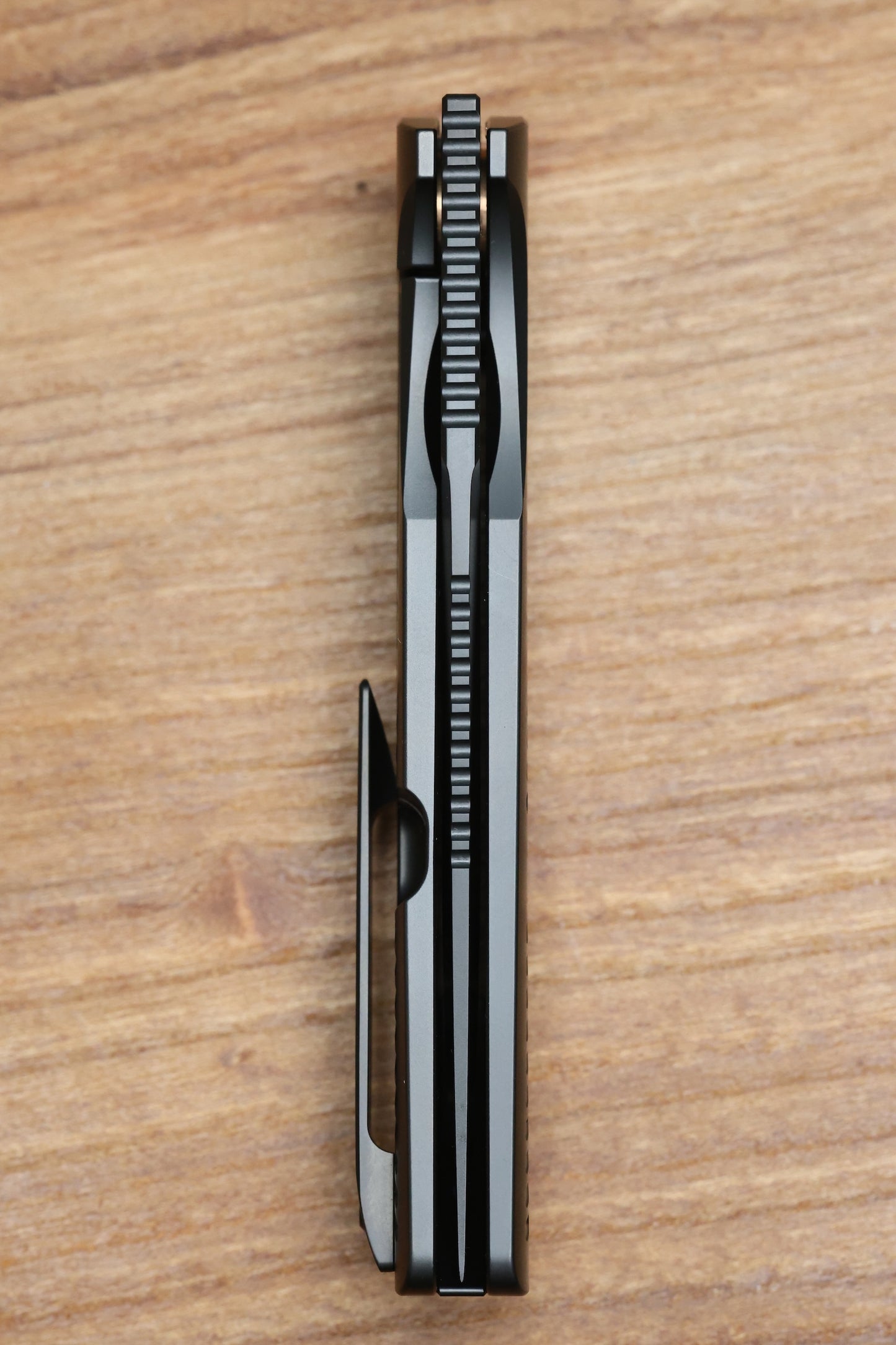 CUSTOM KNIFE FACTORY DLC YETI GNOME 2.0 TITANIUM & M398