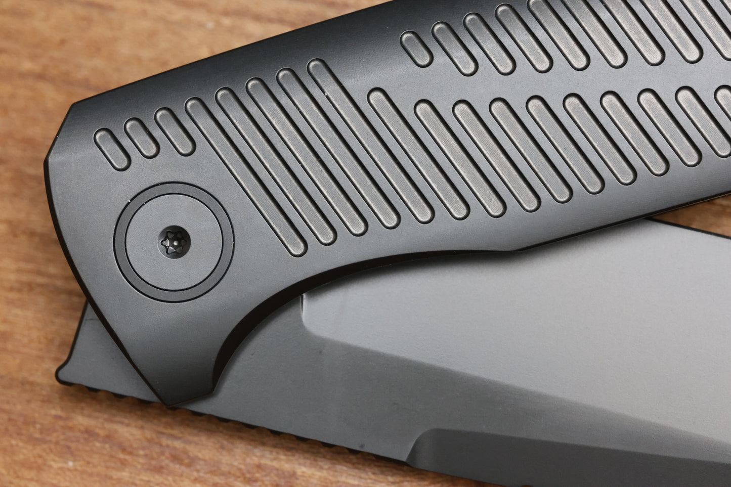 CUSTOM KNIFE FACTORY DLC YETI GNOME 2.0 TITANIUM & M398