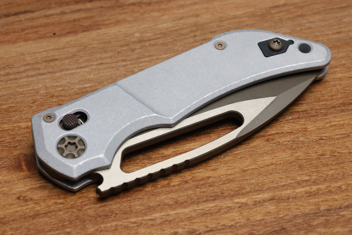 HERETIC KOSCHEI BLIZZARDWORN HANDLES W/ BRONZE MAGNACUT H061-7A-BLZ