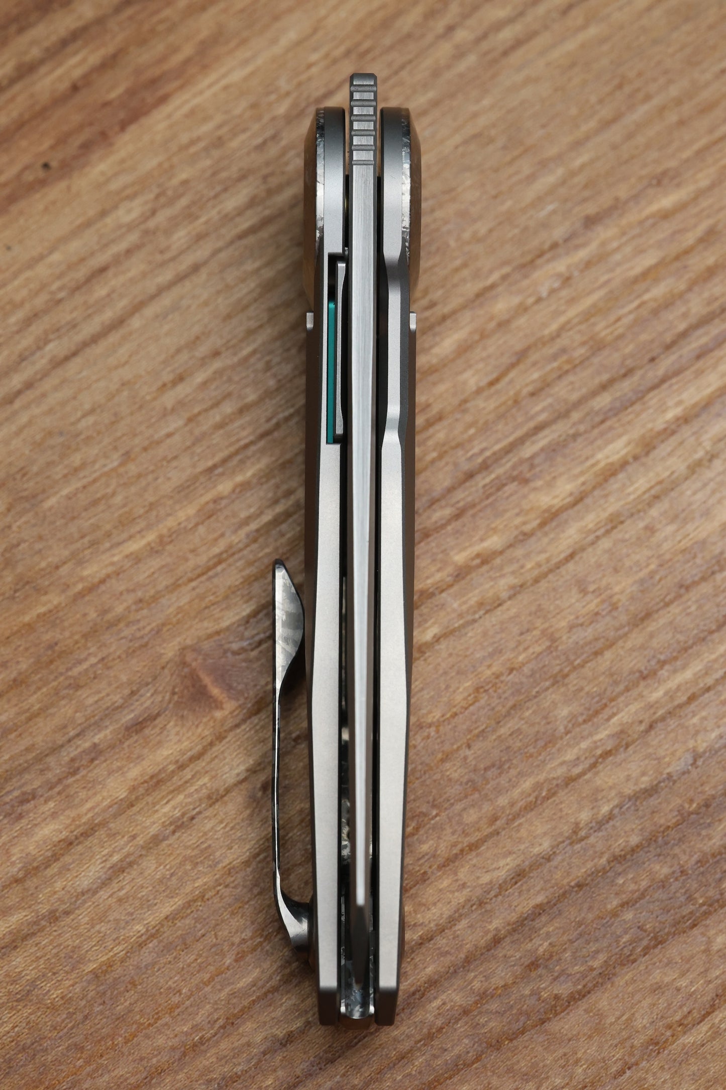 REATE KNIVES VULPEX VK-CLU MILLED CYAN BLUE ACCENT HAND RUBBED ACID WASHED ELMAX