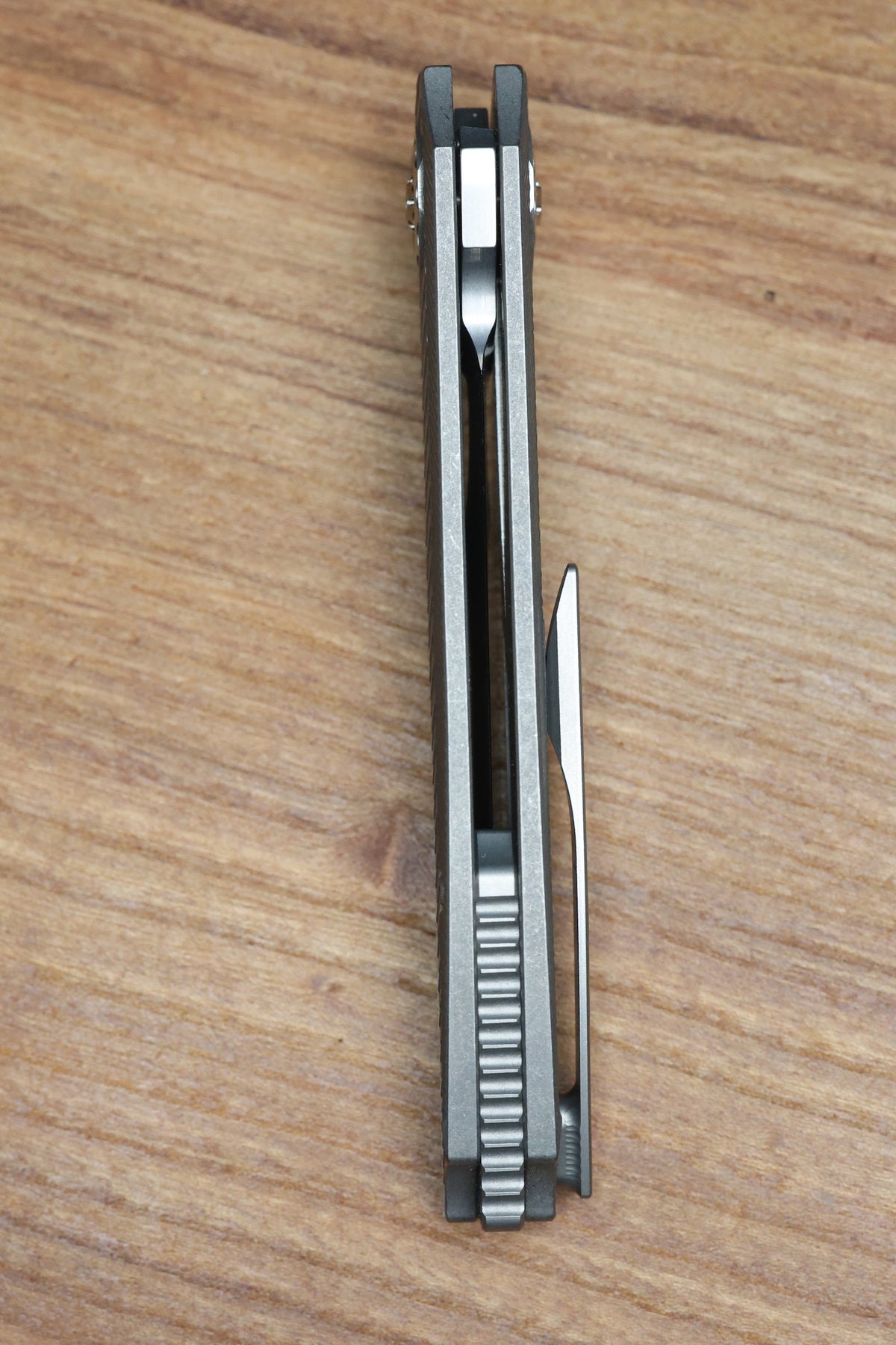 KODY EUTSLER INSET DUK DRAGONSCALE TITANIUM CPM154 BLADE (PREOWNED)