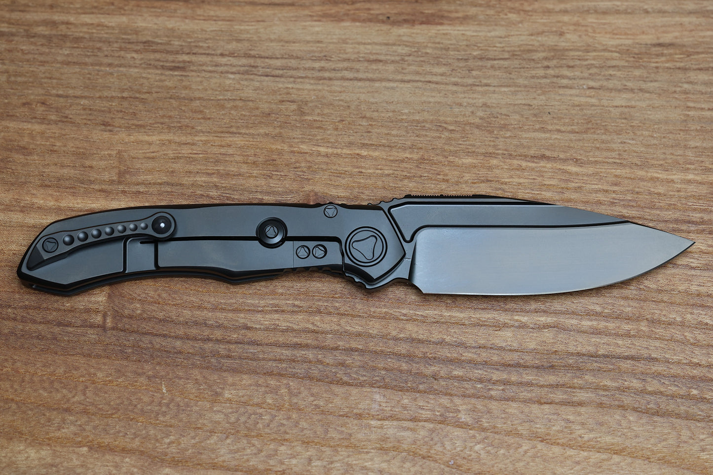 MICROTECH ANAX TITANIUM DLC & CARBON FIBER INLAY 190C-1 DLCTCFITI