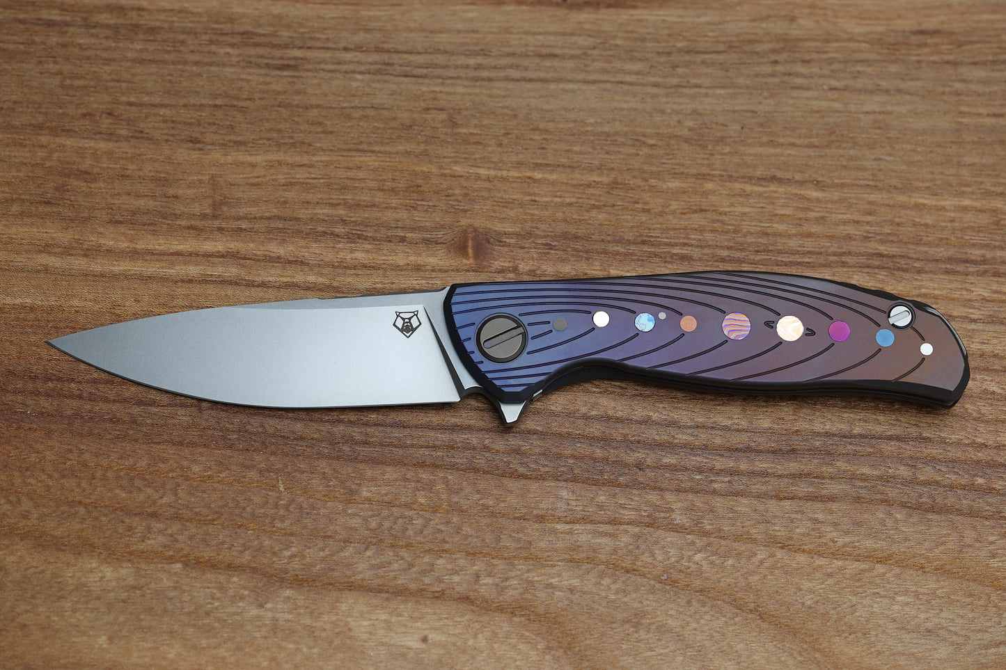 SHIROGOROV KNIVES / IGOR OLEINIKOV F95 "SOLAR SYSTEM" - M390 - MRBS