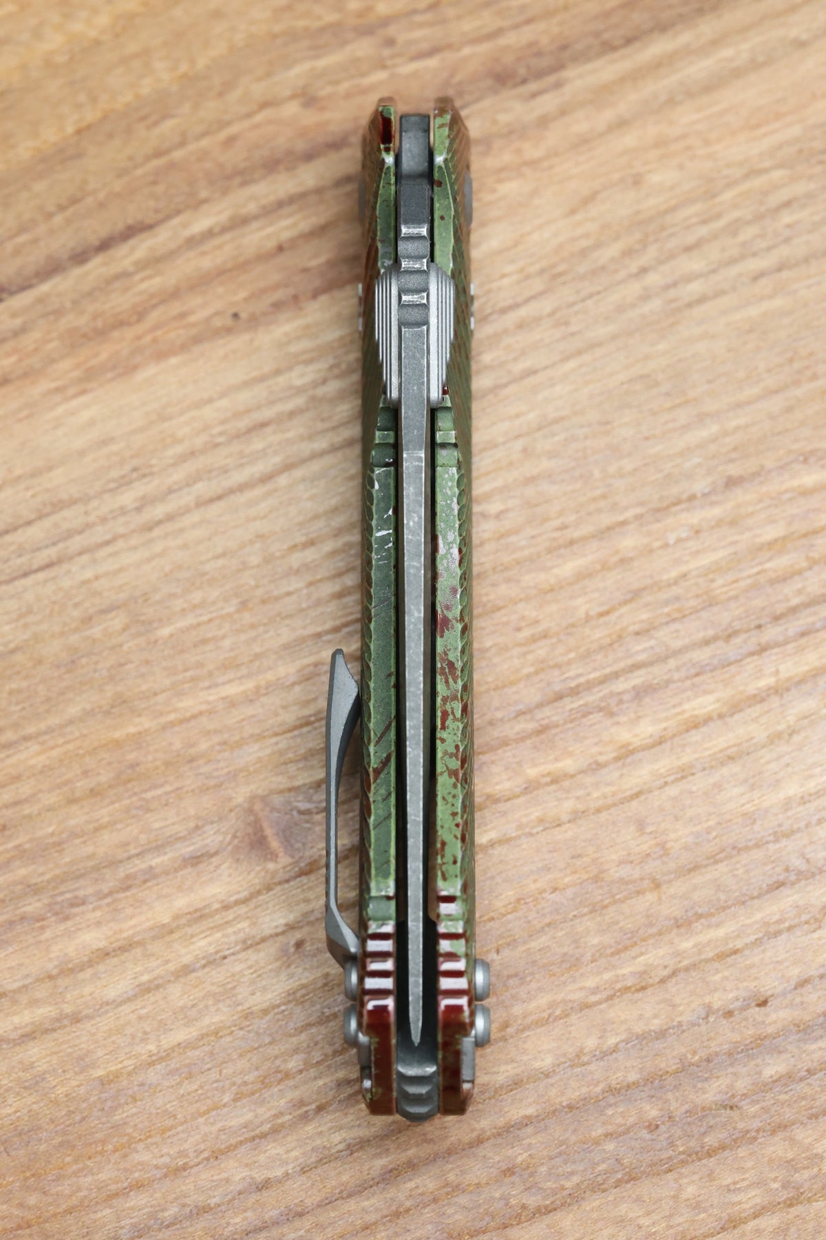MICROTECH AMPHIBIAN RAM LOK OUTBREAK FLUTED ALUMINUM W/ M390MK 137RL-1FLOBS