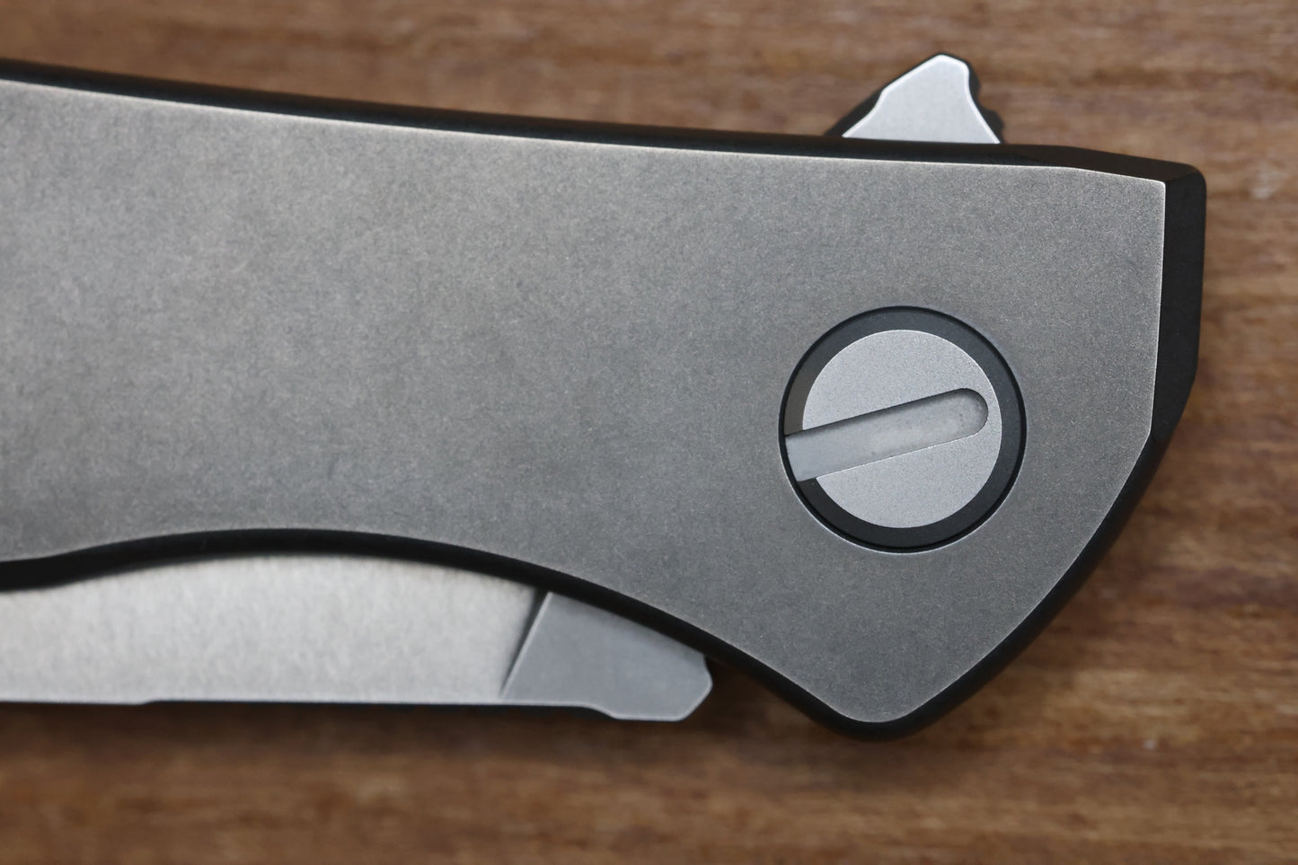 SHIROGOROV NEON LITE LEFTY – ELMAX BLADE – TITANIUM HANDLE – MRBS