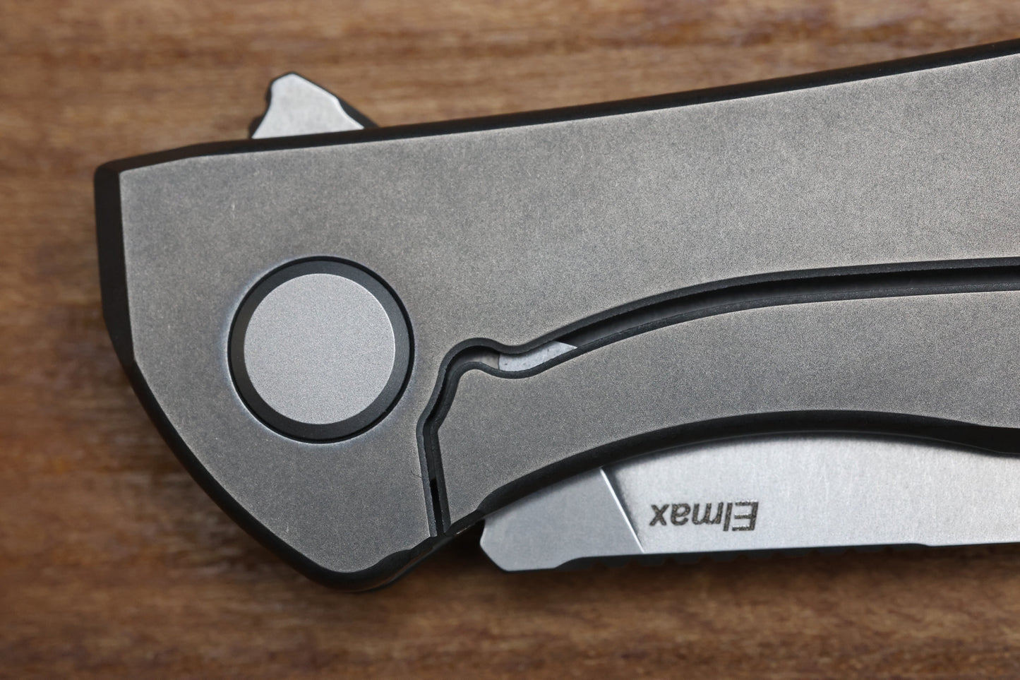 SHIROGOROV NEON LITE LEFTY – ELMAX BLADE – TITANIUM HANDLE – MRBS