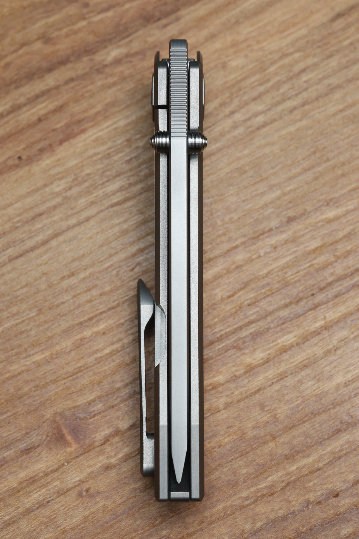 SHARKNIVCO WAKA V5 TITANIUM FRAME LOCK ZIRBLAST RWL34 BLADE