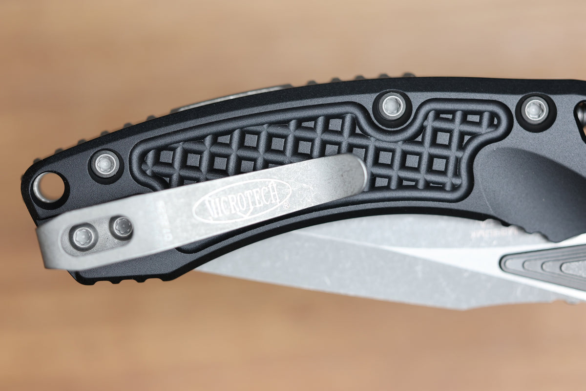 MICROTECH AMPHIBIAN MINI RAM LOK BLACK FRAG ALUMINUM & APOCALYPTIC M390MK 137MRL-10APFR