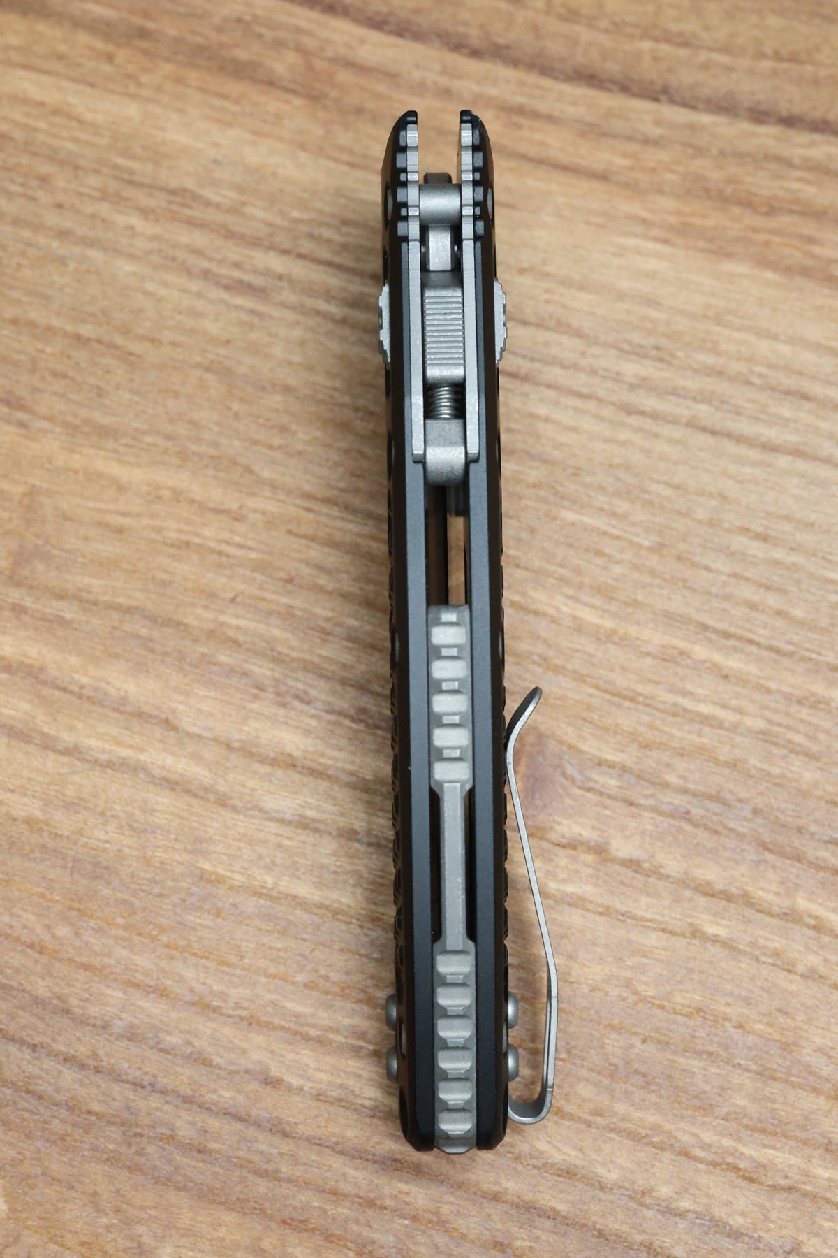 MICROTECH AMPHIBIAN MINI RAM LOK BLACK FRAG ALUMINUM & APOCALYPTIC M390MK 137MRL-10APFR