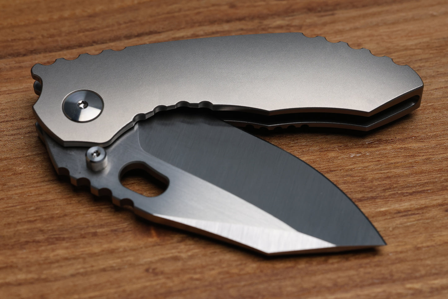 DALIBOR BERGAM DRACO W/ TITANIUM INTEGRAL HANDLE & SATIN S90V