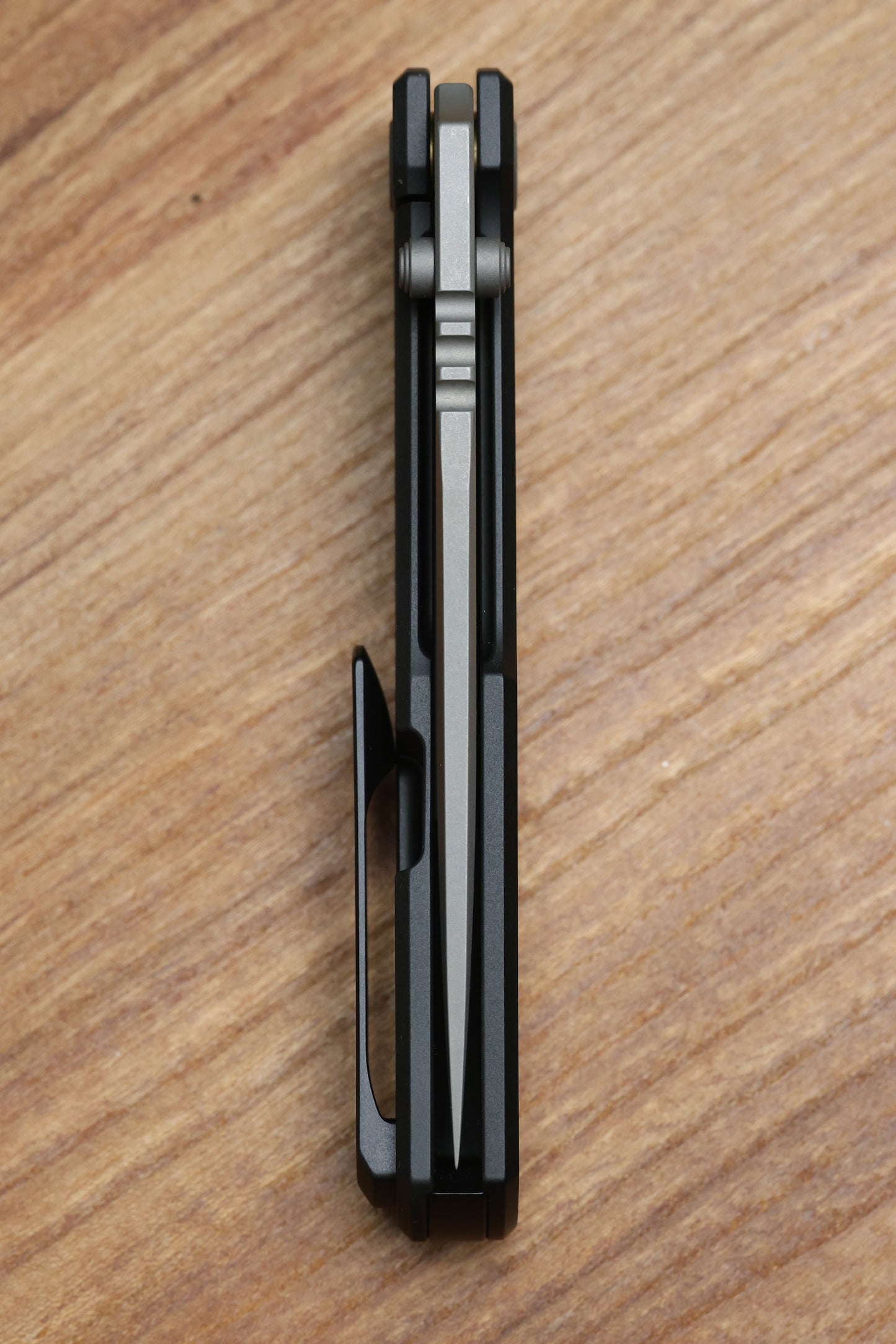 BMKT EXPLORER NF SPEC 2 - MILLED PATTERN BLACK PVD TITANIUM HANDLE WITH S90V BLADE