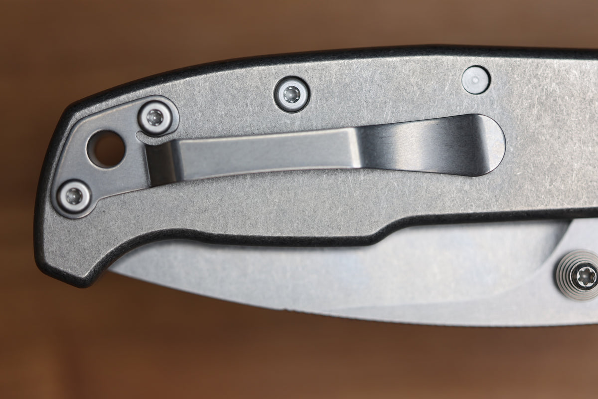 DEMKO AD20 COMPACT EXTRA THICK CXT TITANIUM HANDLES W/ 3.3" 3V BARONG BLADE