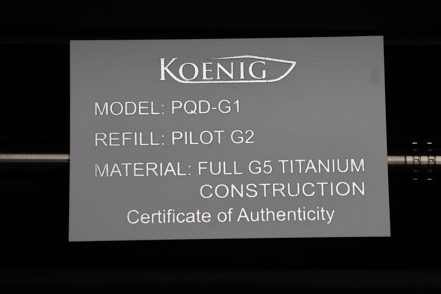 KOENIG PQD-G1 PEN