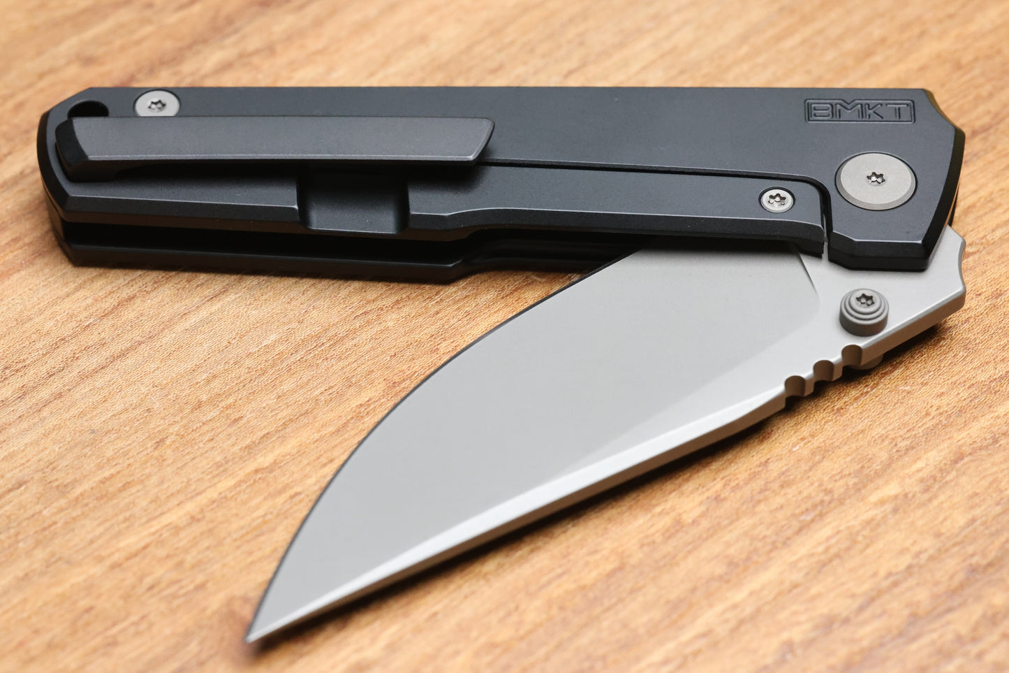 BMKT EXPLORER NF SPEC 2 - BLACK PVD TITANIUM HANDLE WITH S90V BLADE