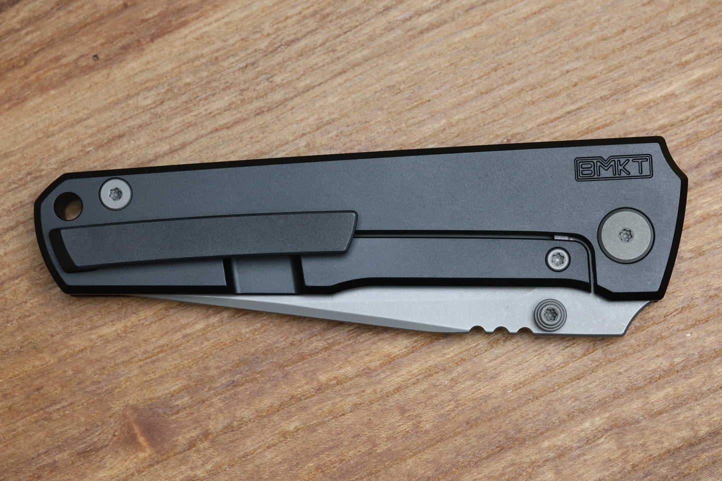 BMKT EXPLORER NF SPEC 2 - BLACK PVD TITANIUM HANDLE WITH S90V BLADE