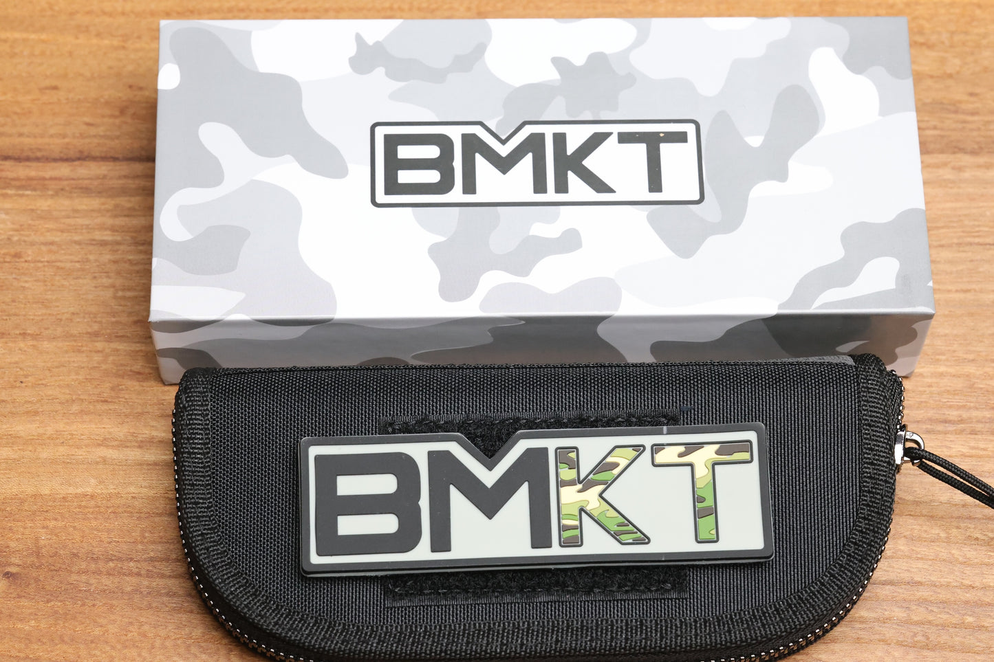 BMKT EXPLORER NF SPEC 1 - STONEWASHED TITANIUM HANDLE WITH S90V BLADE