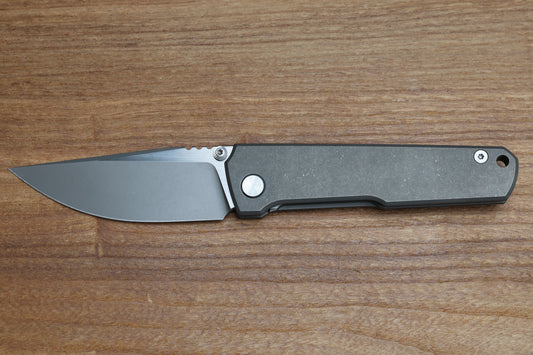 BMKT EXPLORER NF SPEC 1 - STONEWASHED TITANIUM HANDLE WITH S90V BLADE