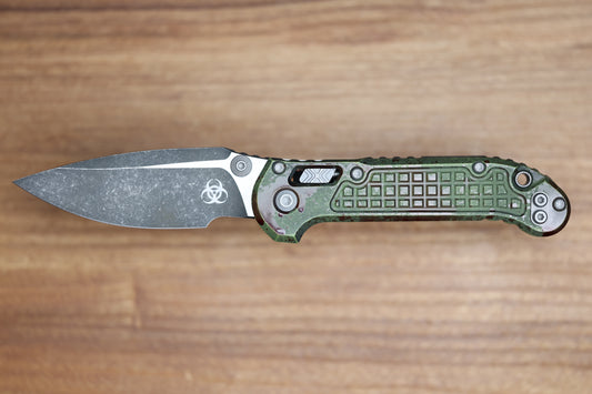 MICROTECH KNIVES LUDT RAM-LOK FRAG OUTBREAK DROP POINT SIGNATURE SERIES 1135RL-1FROBS