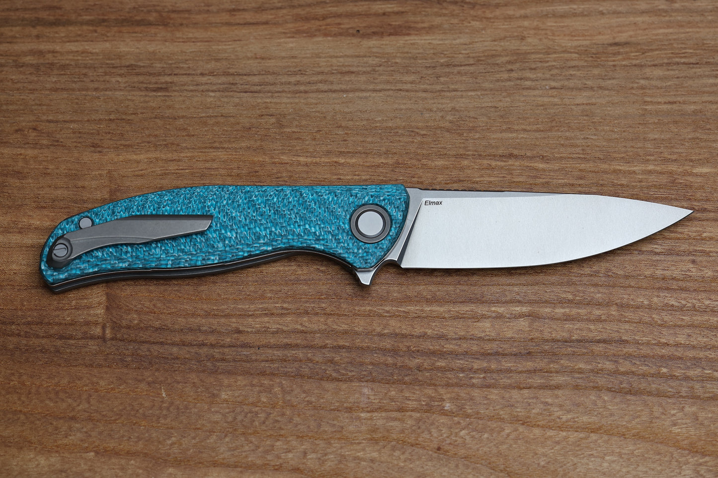 SHIROGOROV F3 - ELMAX BLADE - EMERALD ALUTEX HANDLE - MRBS