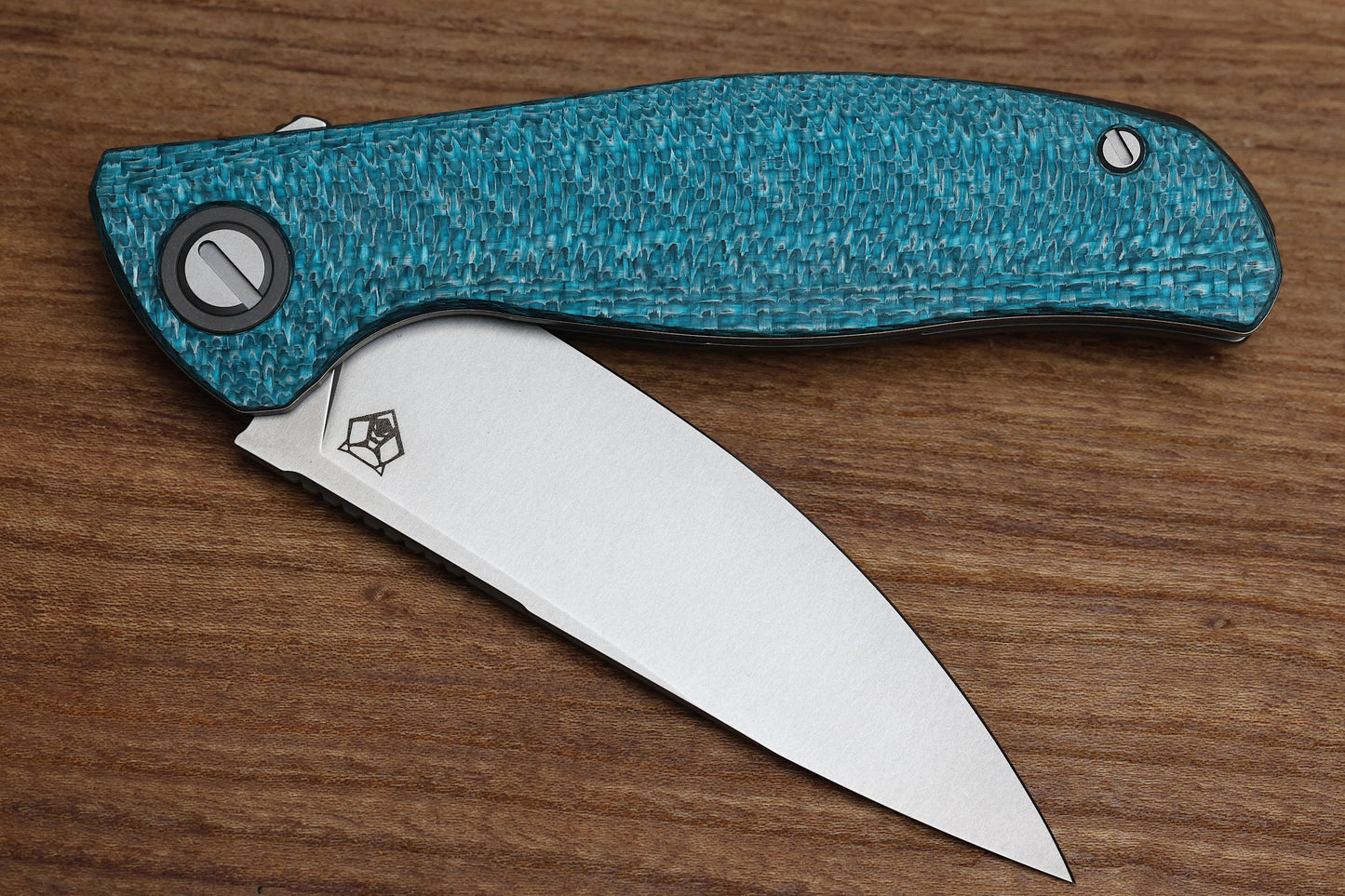 SHIROGOROV F3 - ELMAX BLADE - EMERALD ALUTEX HANDLE - MRBS