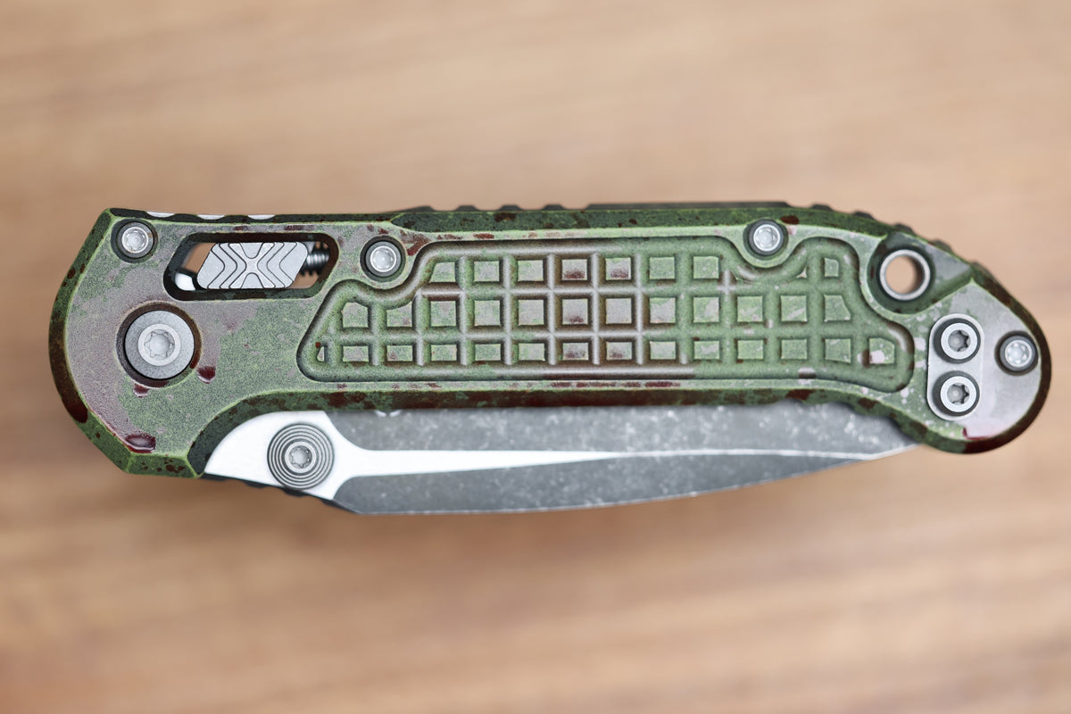 MICROTECH KNIVES LUDT RAM-LOK FRAG OUTBREAK DROP POINT SIGNATURE SERIES 1135RL-1FROBS