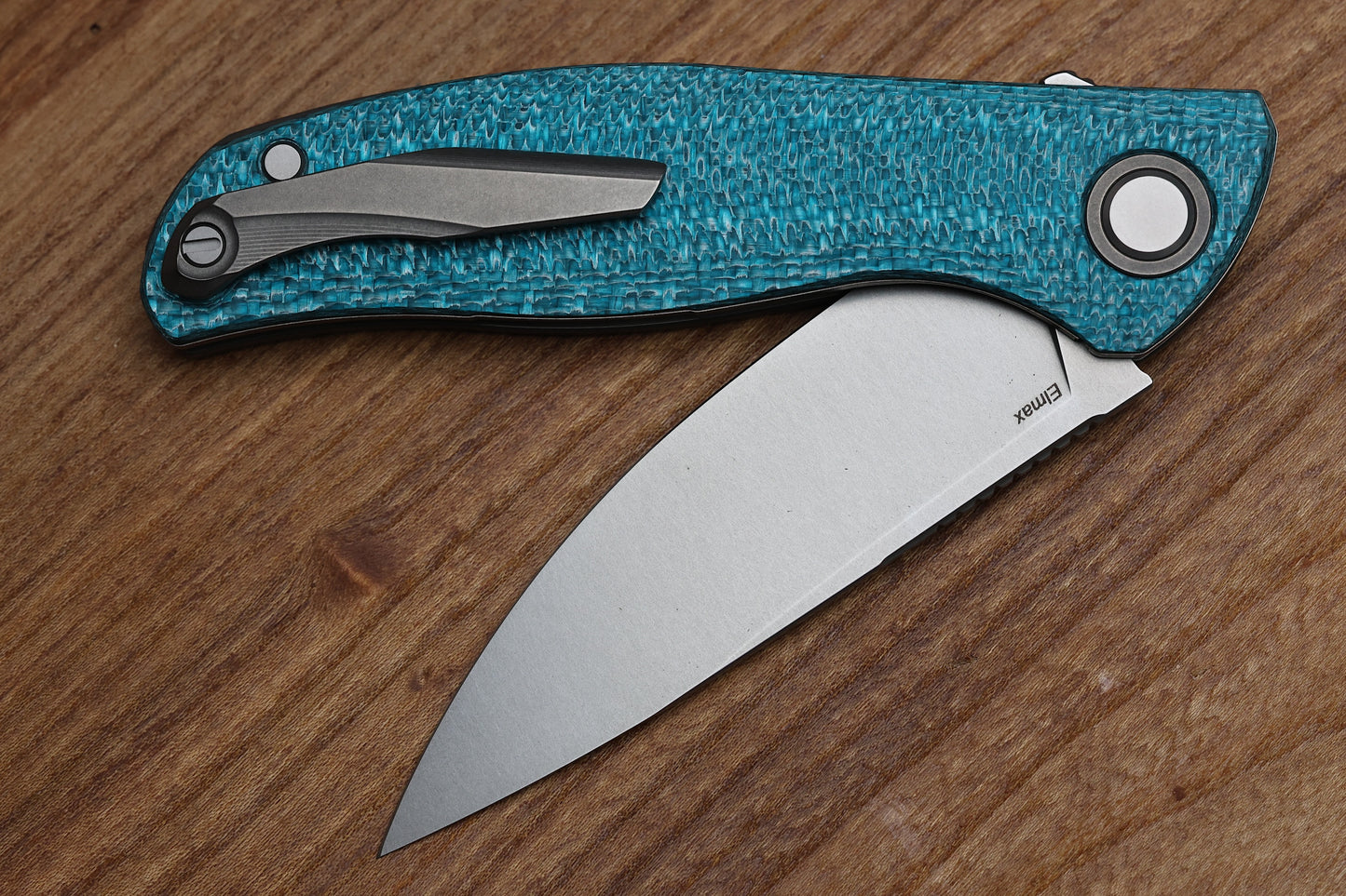 SHIROGOROV F3 - ELMAX BLADE - EMERALD ALUTEX HANDLE - MRBS