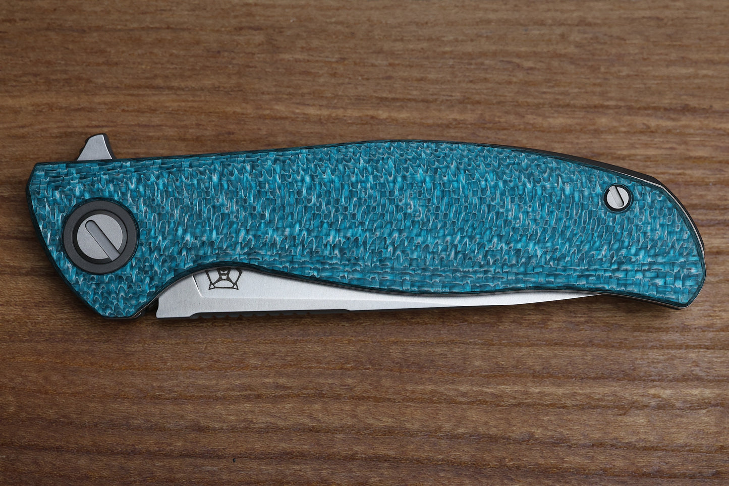 SHIROGOROV F3 - ELMAX BLADE - EMERALD ALUTEX HANDLE - MRBS