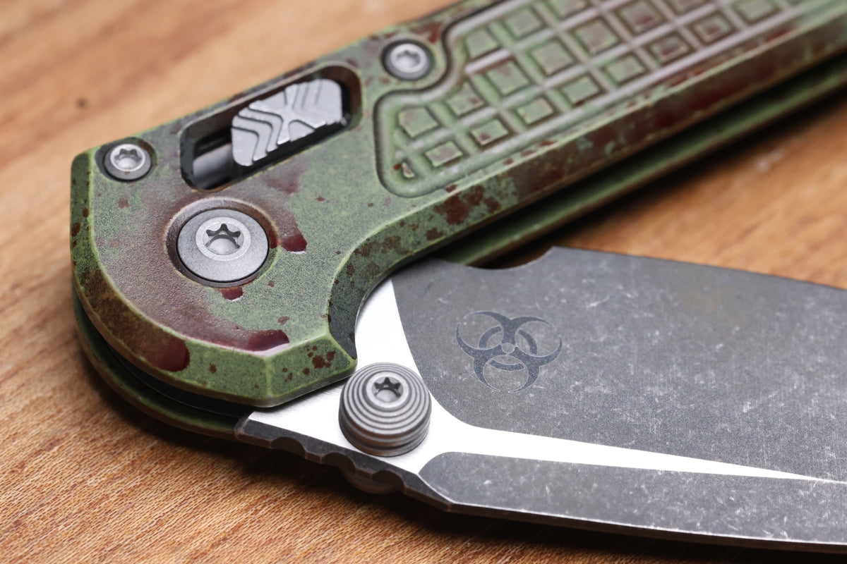 MICROTECH KNIVES LUDT RAM-LOK FRAG OUTBREAK DROP POINT SIGNATURE SERIES 1135RL-1FROBS