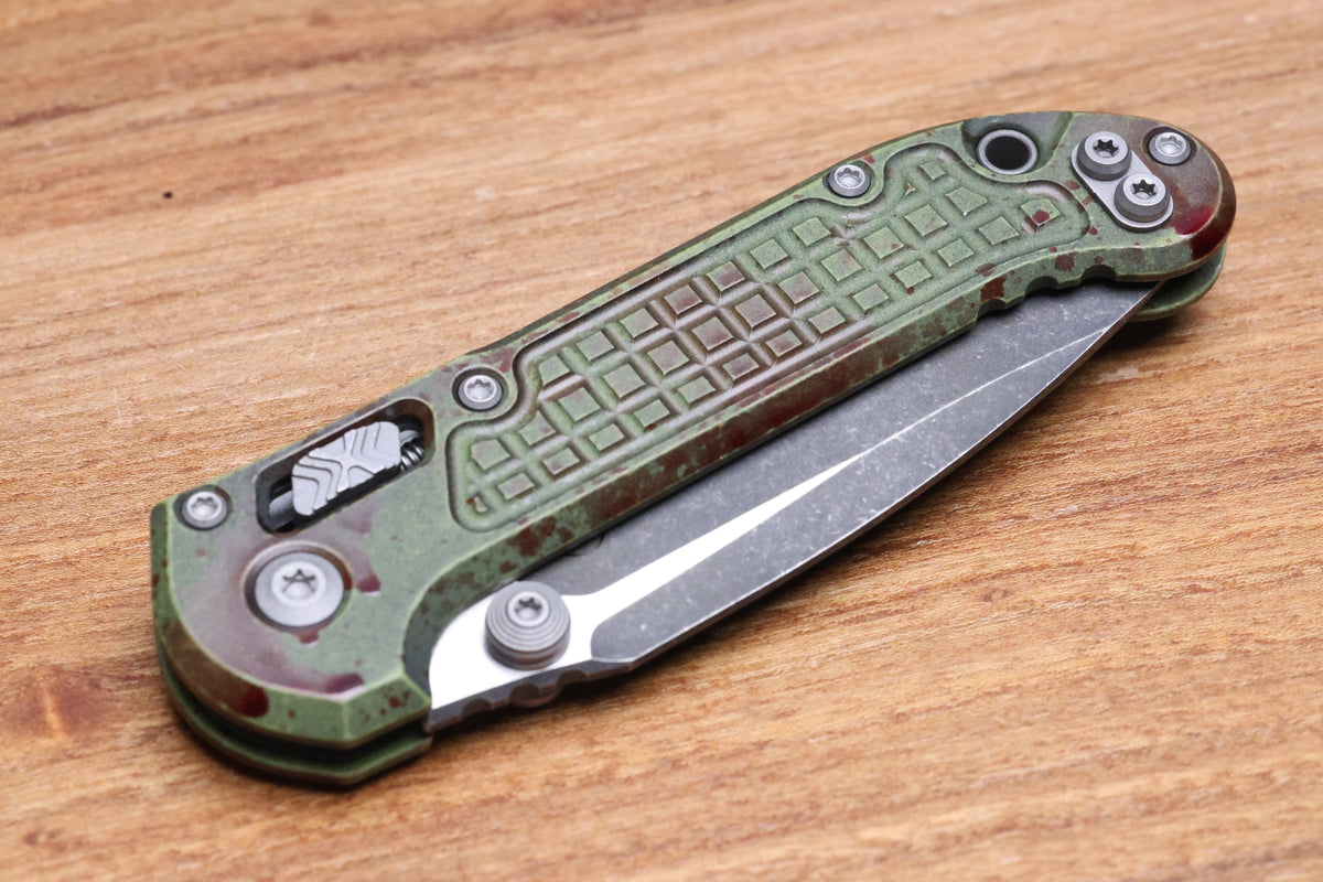 MICROTECH KNIVES LUDT RAM-LOK FRAG OUTBREAK DROP POINT SIGNATURE SERIES 1135RL-1FROBS