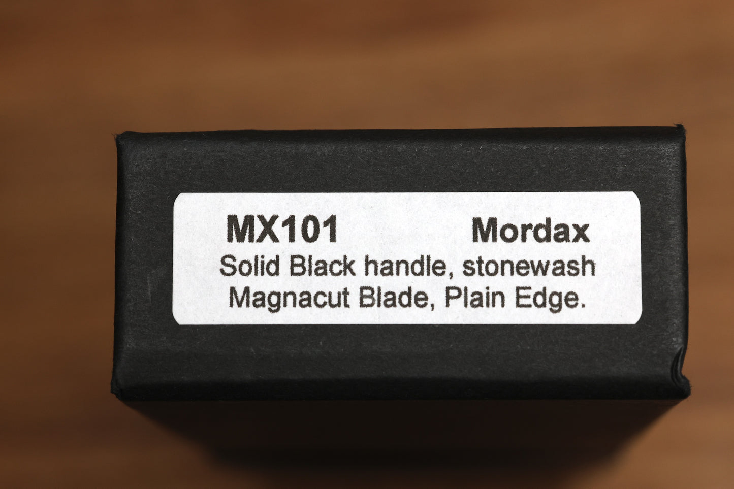 PRO-TECH MORDAX BLACK HANDLE & STONEWASH MAGNACUT MX101-BLACK