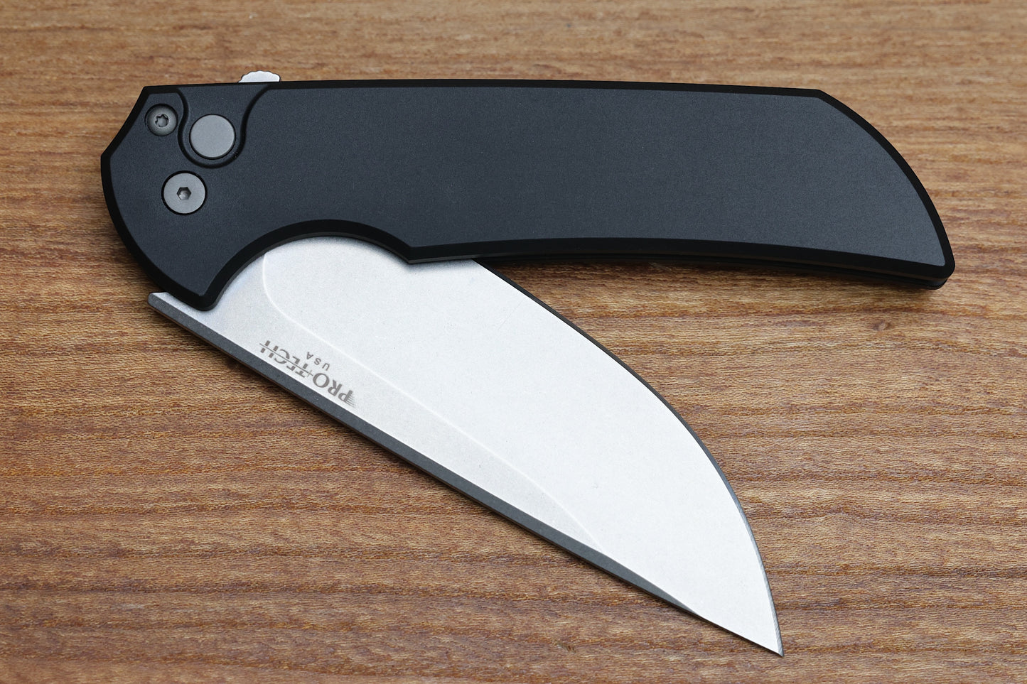 PRO-TECH MORDAX BLACK HANDLE & STONEWASH MAGNACUT MX101-BLACK