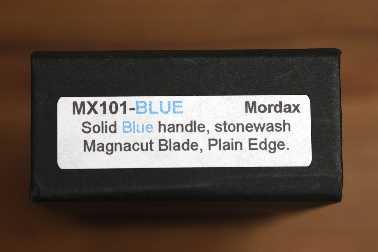 PRO-TECH MORDAX BLUE HANDLE & STONEWASH MAGNACUT MX101-BLUE