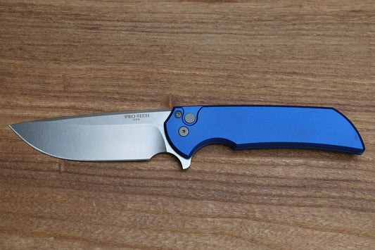 PRO-TECH MORDAX BLUE HANDLE & STONEWASH MAGNACUT MX101-BLUE