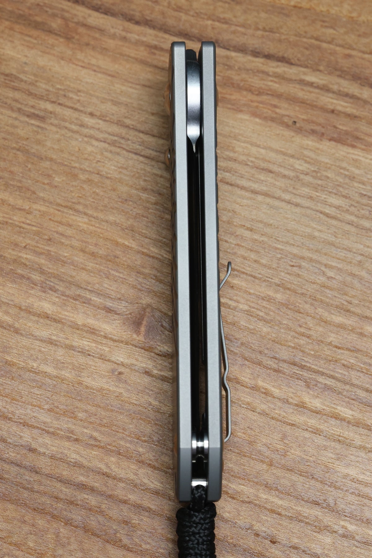 CHRIS REEVE UMNUMZAAN - TANTO CPM MAGNACUT BLADE - GLASS BLASTED - TITANIUM HANDLE