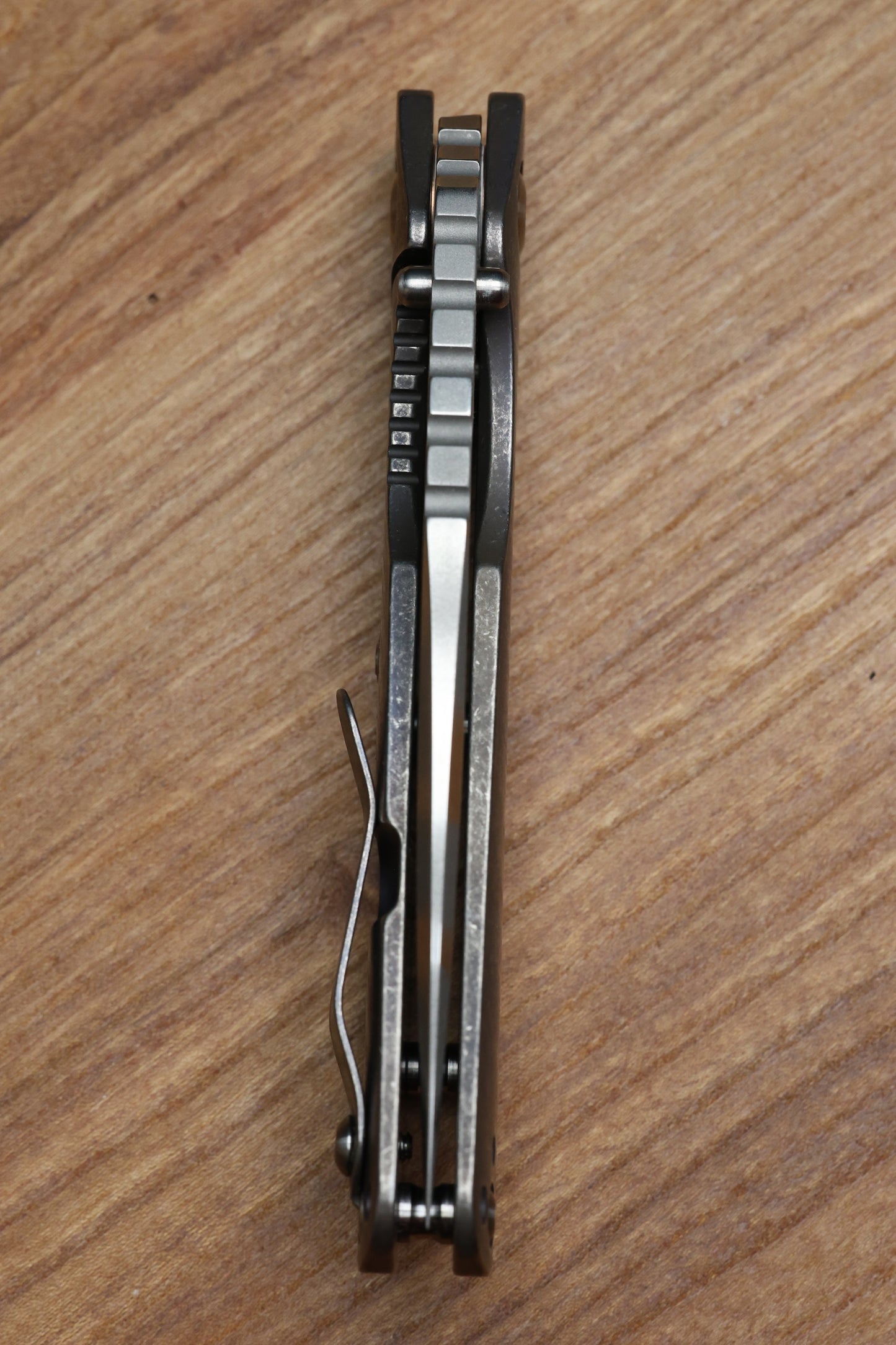 STRIDER KNIVES SMF CC TIGER STRIPE 20CV SPEARPOINT