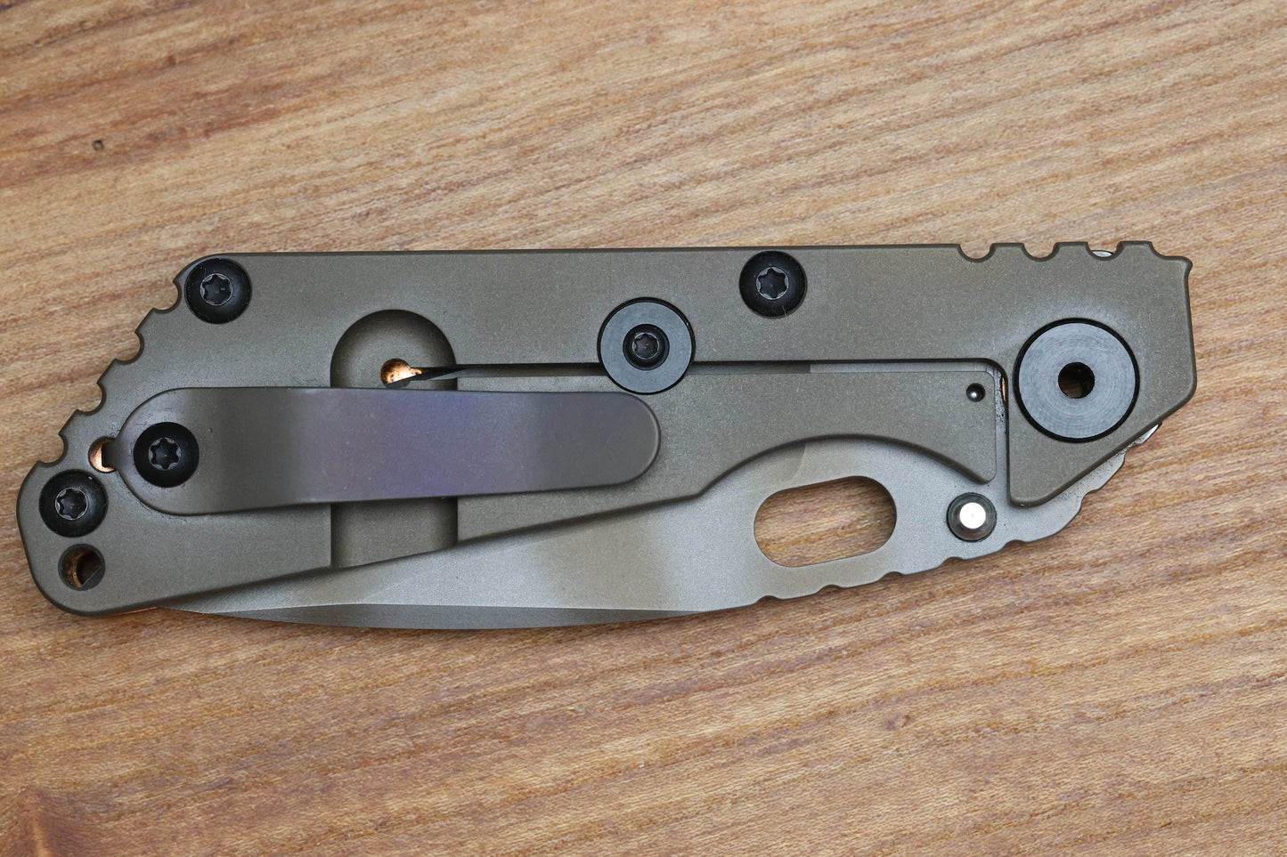 STRIDER KNIVES SNG COPPER TIGER STRIPE MAGNACUT