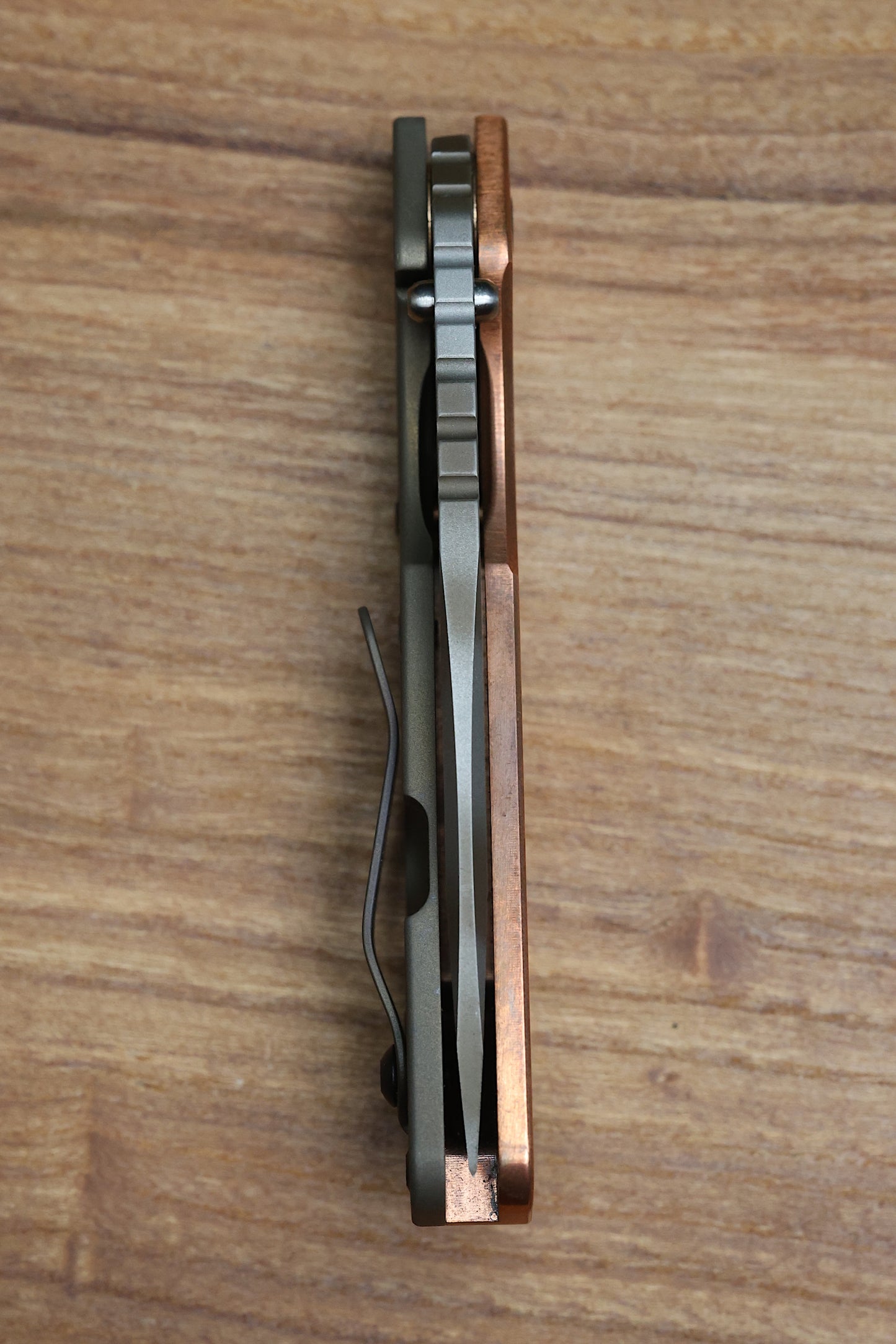 STRIDER KNIVES SNG COPPER TIGER STRIPE MAGNACUT