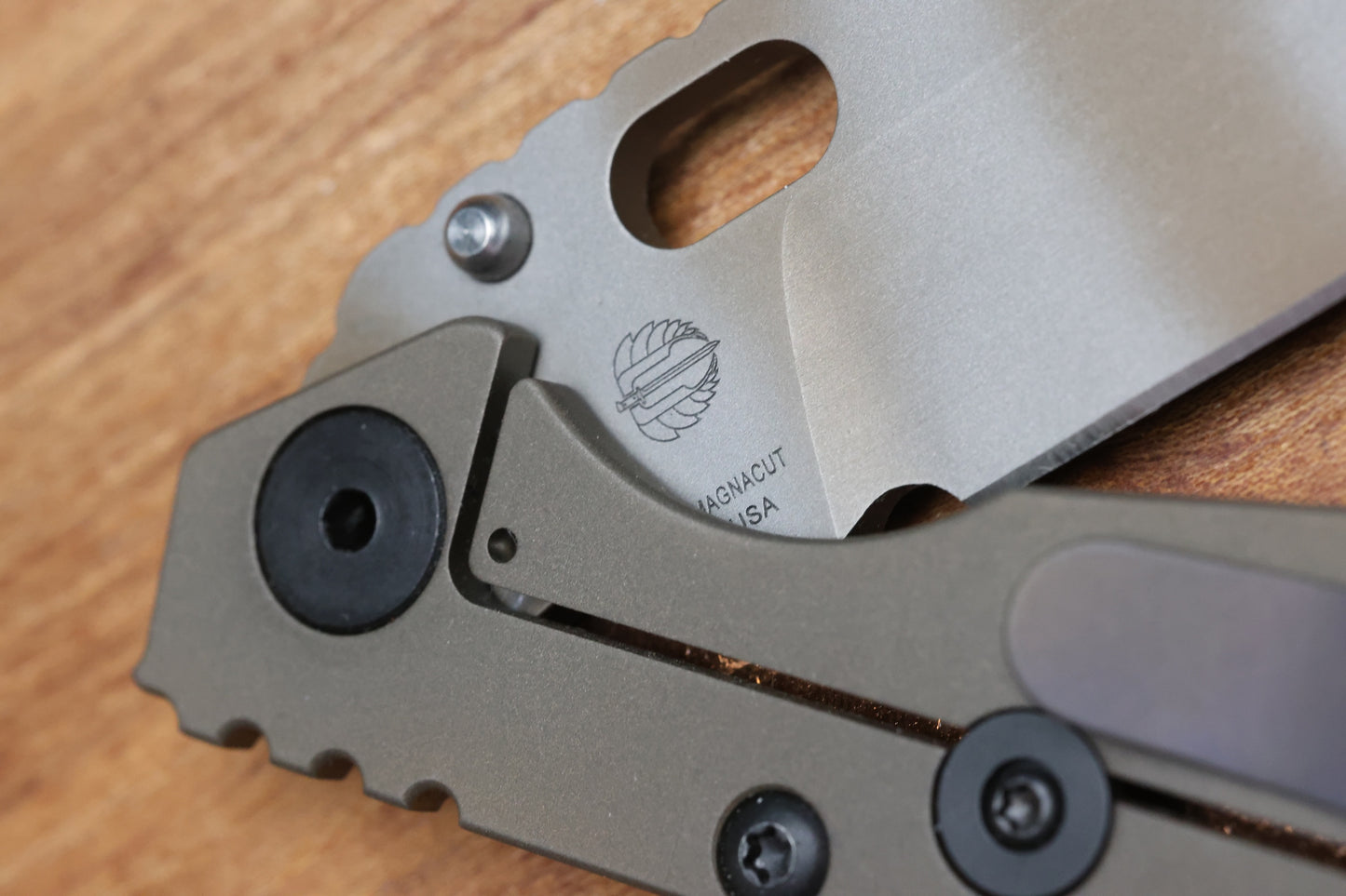 STRIDER KNIVES SNG COPPER TIGER STRIPE MAGNACUT