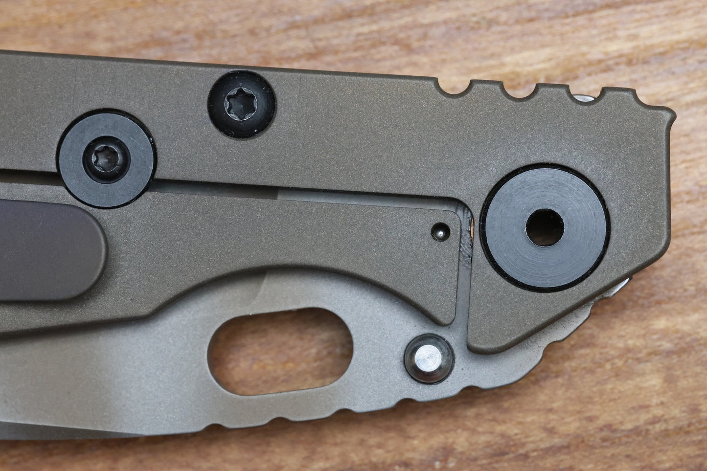 STRIDER KNIVES SNG COPPER TIGER STRIPE MAGNACUT